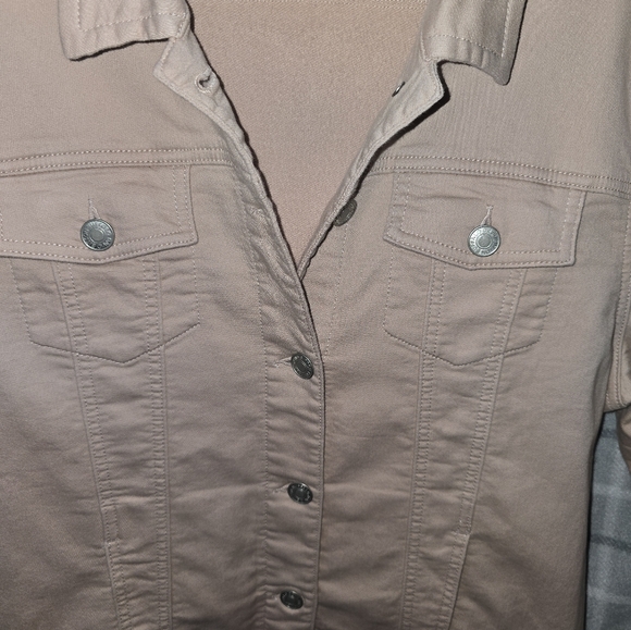 BUFFALO DAVID BITTON Knit Denim Jacket XL - Picture 5 of 6